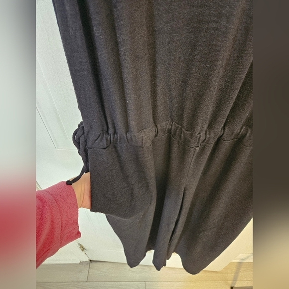 GAP Womens XL black Jumpsuit Sleevless Adjustable Waist Oversized - Picture 6 of 8